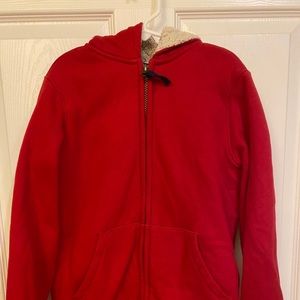 Boys Lands End Zippered Jacket Sz Small (8)